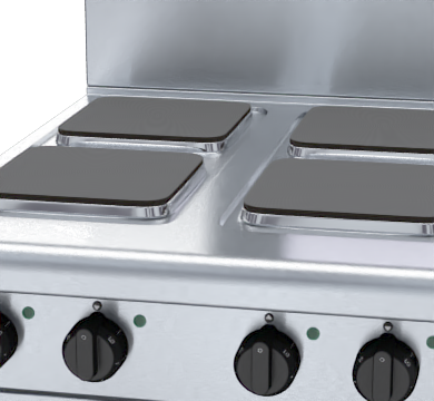 Waldorf 800 Series RN8400SE-CB- 600mm Electric Cooktop Sealed Hobs - Cabinet Base