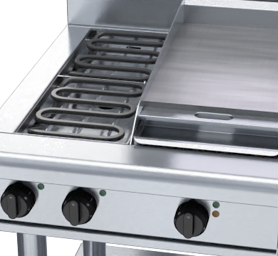 Waldorf 800 Series RN8403E-LS - 600mm Electric Cooktop Leg Stand