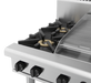 Waldorf 800 Series RN8403G-LS - 600mm Gas Cooktop Leg Stand