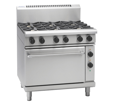 Waldorf 800 Series RN8610GE - 900mm Gas Range Electric Static Oven