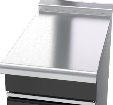 Waldorf Bold BTLB8450-CD - 450mm Bench Top Low Back Version - Cabinet Base