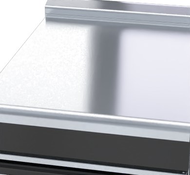 Waldorf Bold BTLB8600-CD - 600mm Bench Top Low Back Version - Cabinet Base
