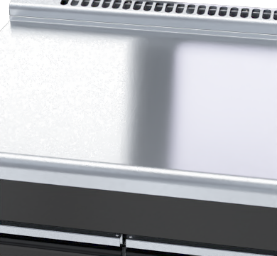 Waldorf Bold BTLB8900-CD - 900mm Bench Top Low Back Version - Cabinet Base