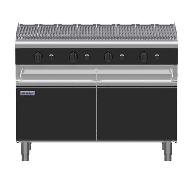 Waldorf Bold CHLB8120G-CD - 1200mm Gas Chargrill Low Back Version - Cabinet Base