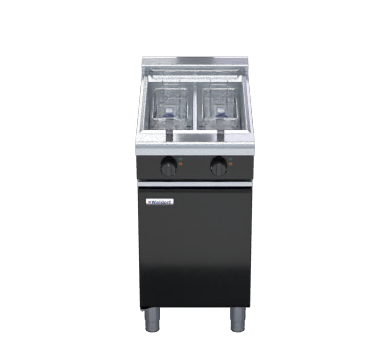 Waldorf Bold FNLB8224E - 450mm Twin Pan Electric Fryer Low Back Version