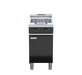 Waldorf Bold FNLB8224E - 450mm Twin Pan Electric Fryer Low Back Version