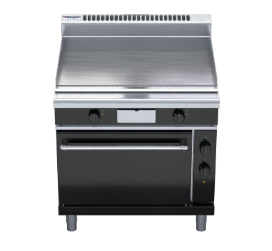 Waldorf Bold GPB8910EC - 900mm Electric Griddle Convection Oven Range