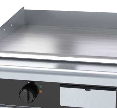 Waldorf Bold GPLB8600E-B - 600mm Electric Griddle Low Back Version - Bench Model