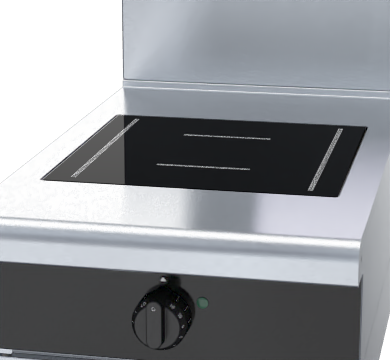 Waldorf Bold INB8100F-LS - 450mm Electric Induction Cooktop - Leg Stand