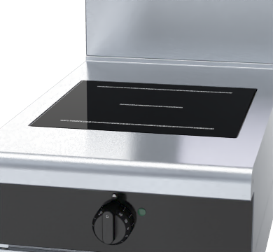 Waldorf Bold INB8100R3-LS - 450mm Electric Induction Cooktop - Leg Stand
