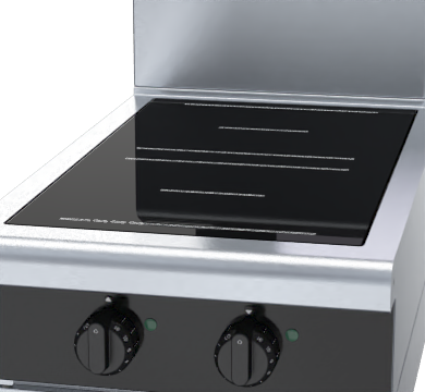Waldorf Bold INB8200R5-B - 450mm Electric Induction Cooktop - Bench Model