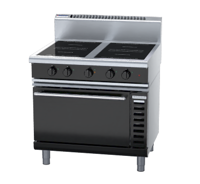 Waldorf Bold INB8410ECR5 - 900mm Induction Range Convection Oven