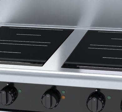 Waldorf Bold INB8410ECR5 - 900mm Induction Range Convection Oven