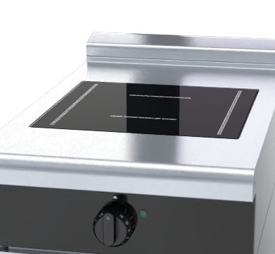 Waldorf Bold INLB8100F-CD - 450mm Electric Induction Cooktop Low Back Version - Cabinet Base