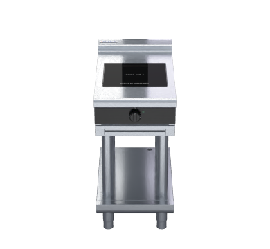 Waldorf Bold INLB8100R3-LS - 450mm Electric Induction Cooktop Low Back Version - Leg Stand