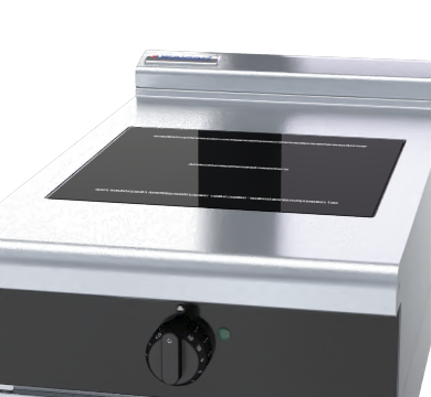 Waldorf Bold INLB8100R5-LS - 450mm Electric Induction Cooktop Low Back Version - Leg Stand