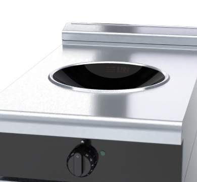 Waldorf Bold INLB8100W3-CD - 450mm Induction Wok Low Back Version - Cabinet Base