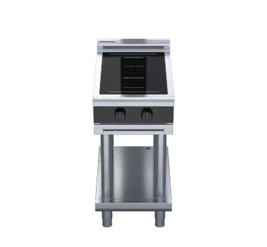 Waldorf Bold INLB8200F-LS - 450mm Electric Induction Cooktop Low Back Version - Leg Stand