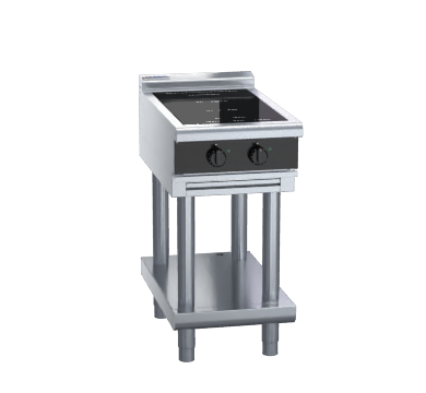 Waldorf Bold INLB8200F-LS - 450mm Electric Induction Cooktop Low Back Version - Leg Stand