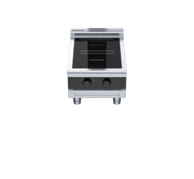 Waldorf Bold INLB8200R3-B - 450mm Electric Induction Cooktop Low Back Version - Bench Model