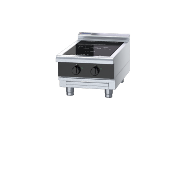 Waldorf Bold INLB8200R3-B - 450mm Electric Induction Cooktop Low Back Version - Bench Model