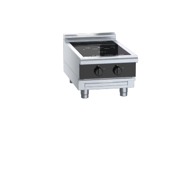 Waldorf Bold INLB8200R5-B - 450mm Electric Induction Cooktop Low Back Version - Bench Model