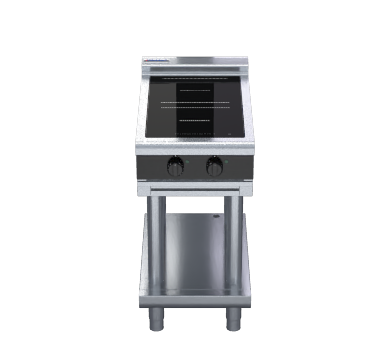 Waldorf Bold INLB8200R5-LS - 450mm Electric Induction Cooktop Low Back Version - Leg Stand