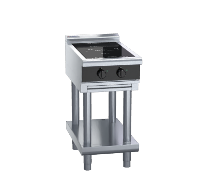 Waldorf Bold INLB8200R5-LS - 450mm Electric Induction Cooktop Low Back Version - Leg Stand
