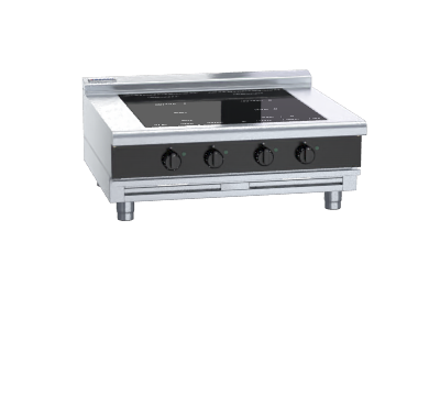 Waldorf Bold INLB8400F-B - 900mm Electric Induction Cooktop Low Back Version - Bench Model