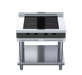 Waldorf Bold INLB8400F-LS - 900mm Electric Induction Cooktop Low Back Version - Leg Stand