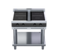 Waldorf Bold INLB8400R3-LS - 900mm Electric Induction Cooktop Low Back Version - Leg Stand