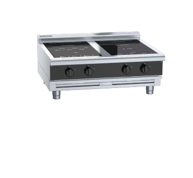 Waldorf Bold INLB8400R3F-B - 900mm Electric Induction Cooktop Low Back Version - Bench Model