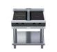Waldorf Bold INLB8400R3F-LS - 900mm Electric Induction Cooktop Low Back Version - Leg Stand