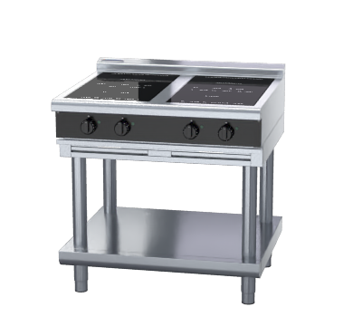 Waldorf Bold INLB8400R5-LS - 900mm Electric Induction Cooktop Low Back Version- Leg Stand
