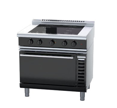 Waldorf Bold INLB8410ECF - 900mm Induction Range Convection Oven Low Back Version
