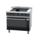 Waldorf Bold INLB8410ECF - 900mm Induction Range Convection Oven Low Back Version