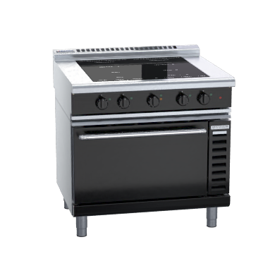 Waldorf Bold INLB8410ECF - 900mm Induction Range Convection Oven Low Back Version