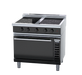 Waldorf Bold INLB8410ECR3 - 900mm Induction Range Convection Oven Low Back Version