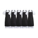 Whites Bib Apron Black - Pack of 5 - SA816 - Simply Hospitality NZ