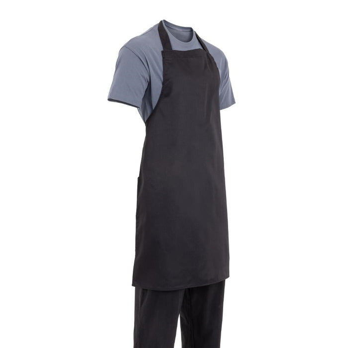 Whites Bib Apron Black - A279 - Simply Hospitality NZ