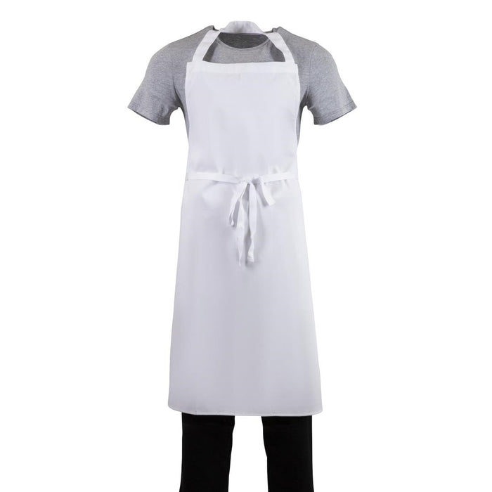 Whites Bib Apron White Extra Large - A522 - Simply Hospitality NZ