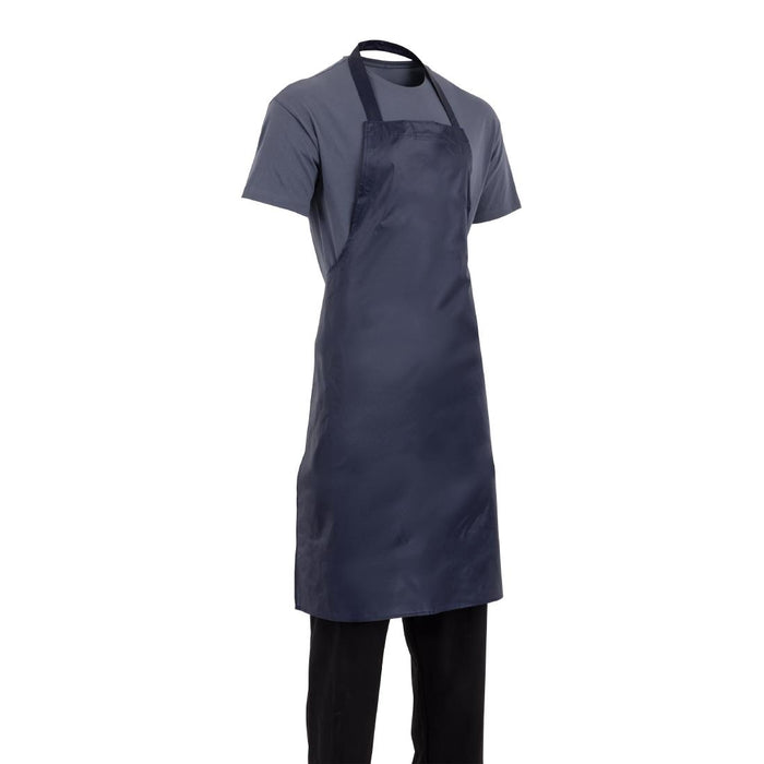 Whites Water Resistant Bib Apron Blue - A896 - Simply Hospitality NZ